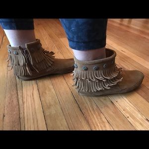 Minnetonka ankle boots